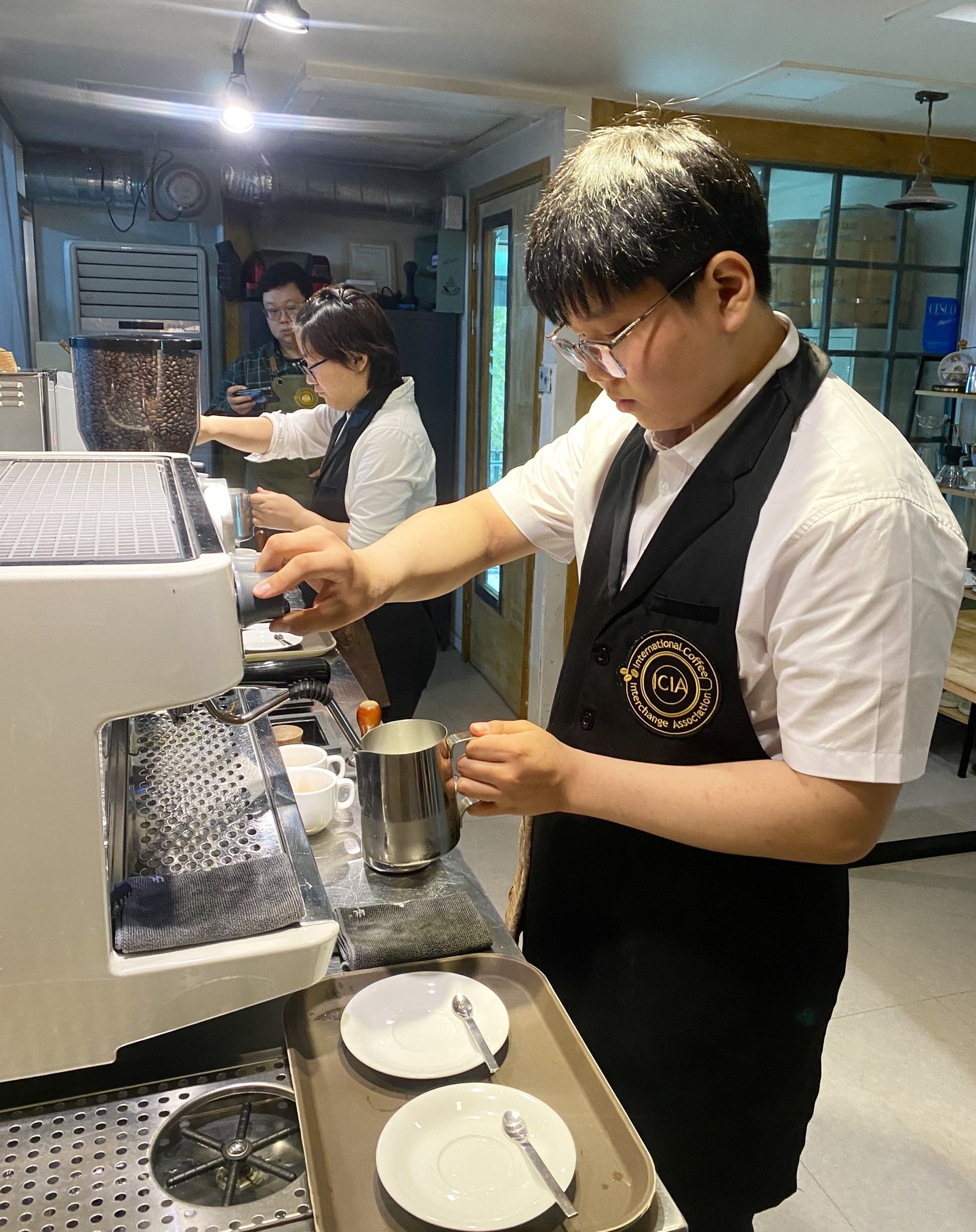 커피 바리스타가 되기 위한 교육의 마지막 과정인 국제커피교류협회 자격검정시험을 소개하는 [국제커피교류협회 시험공간보기] 시간이 돌아왔습니다 ♬ (2024-05-21)