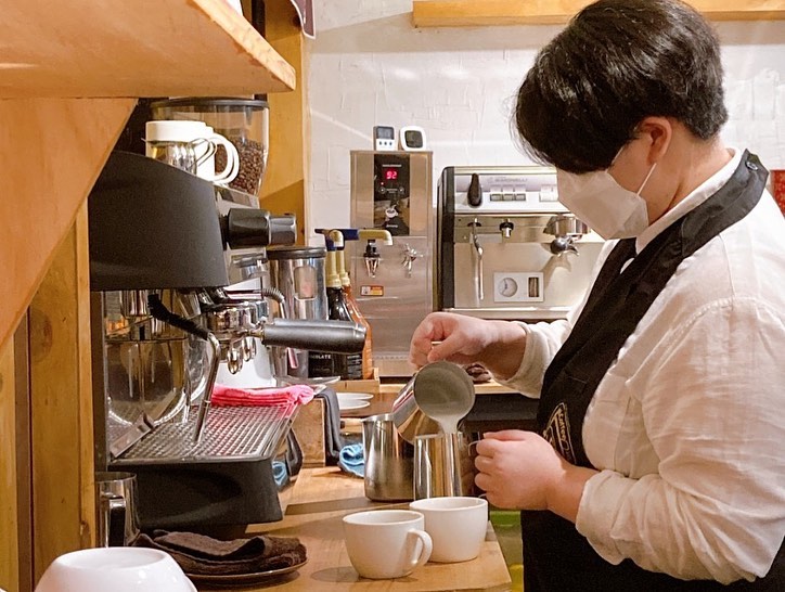 인천시 꿈드림 바리스타 교육을 무사히 잘 마치고 검정평가도 보았습니다.