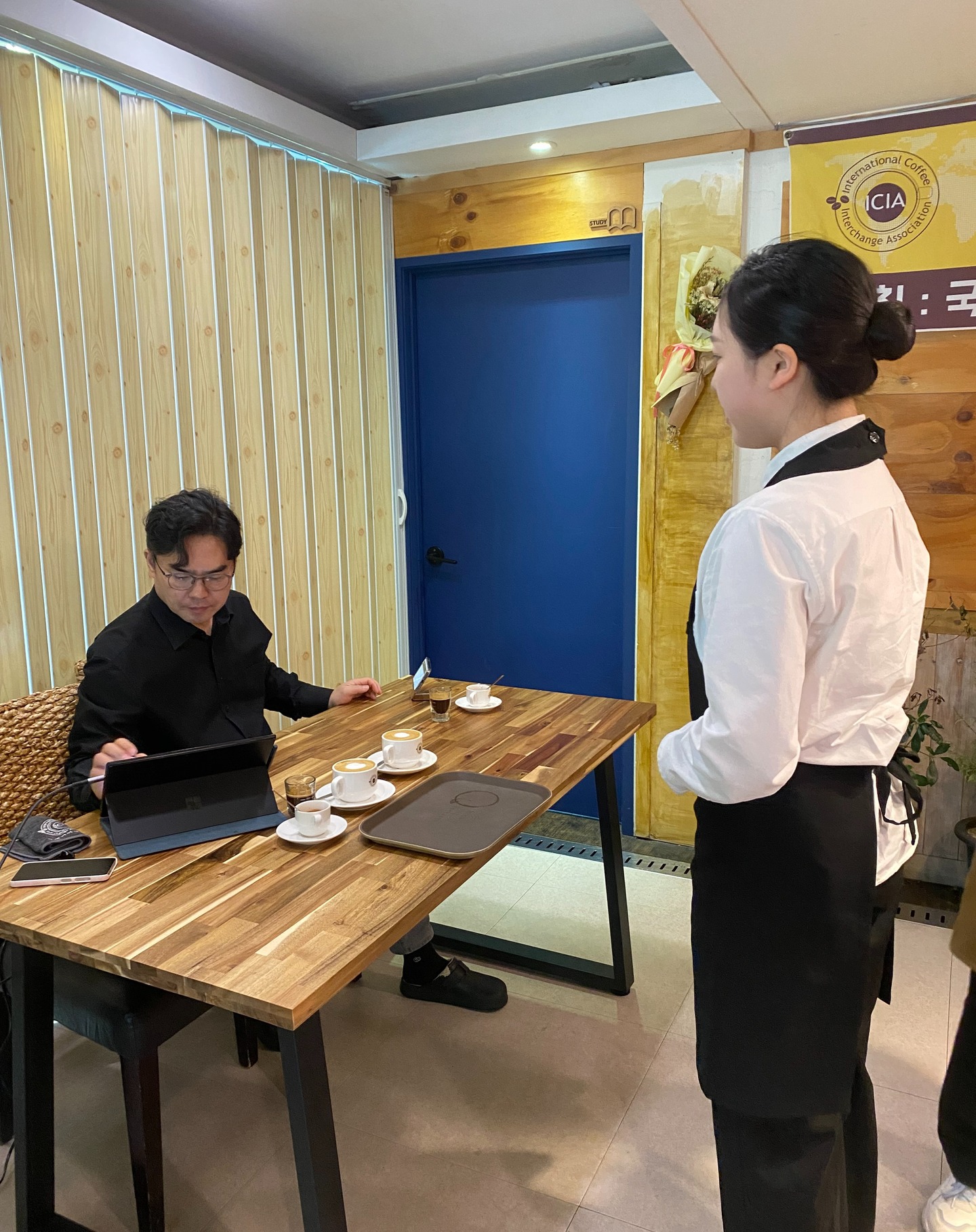 커피 바리스타가 되기 위한 교육의 마지막 과정인 국제커피교류협회 자격검정시험을 소개하는 [국제커피교류협회 시험공간보기] 시간이 돌아왔습니다 ♬ (2025-04-29)