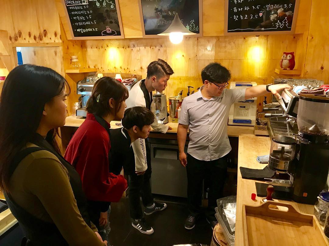 인천시 꿈드림과 함께하는 2018년 후반기 청소년 바리스타 교실이 새학기를 맞이했습니다~
